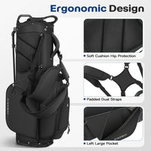 Load image into Gallery viewer, Findway 7 Way Golf Stand Bag, Lightweight Golf Bag for Men Women, Golf Club Carry Bag with Dual Strap, Rain Cover and Multiple Pockets

