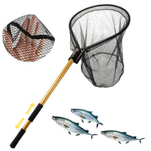Load image into Gallery viewer, Aqwxc Heavy Duty Aluminum Large Landing Net with Telescoping Handle
