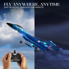 Load image into Gallery viewer, RC Plane - Durable RC Airplane with Shock-Absoring Peak - Long-Lasting Remote Control Airplane with 2 Batteries Included
