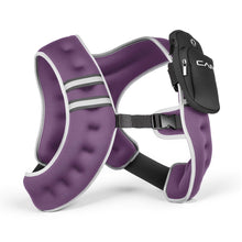 Load image into Gallery viewer, CAP Weighted Vest for Women &amp; Men 8lb – Reflective Fitness Vest for Walking, Running, Cardio, Rucking, &amp; Strength Training, Purple
