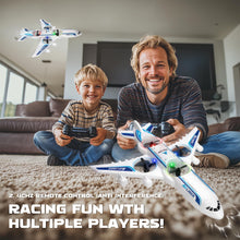 Load image into Gallery viewer, LEFEI Rc Drone Remote Control Airplane -2.4GHz Foam V17 Jet Fighter Stunt,360° Drop-Resistant
