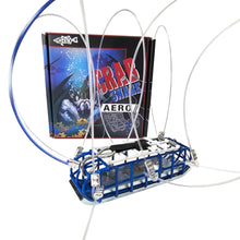 Load image into Gallery viewer, Fishernomics Heavy Surf Handcrafted Lead-Free Crab Trap for Fishing Pole (Bloom Tank Series 9.4oz or 6.6oz), US Manufactured Premium Loops, Highly Durable Crab Trap for Crabbing (Bloom Tank Aero)
