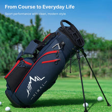 Load image into Gallery viewer, GoHimal Lightweight 14-Way Golf Stand Bag for Men &amp; Women Dark Blue
