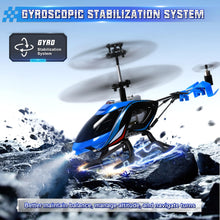 Load image into Gallery viewer, RC Helicopter, 2.4G Remote Control Helicopter with LED Lights, Sky Rover Vigilante, Indoor Outdoor Remote Control, Blue
