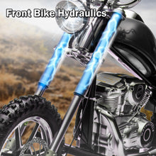 Load image into Gallery viewer, 36V 350W Kids Electric Motorcycle, High-Speed Kids Electric Dirt Bike Fast Speed 14MPH Max Ride on Toy for Big Kids, Black
