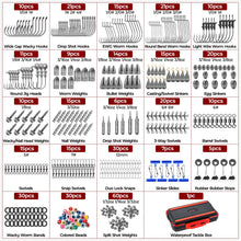 Load image into Gallery viewer, MadBite by KastKing Fishing Tackle Kit, 400pcs Terminal Tackle Kit
