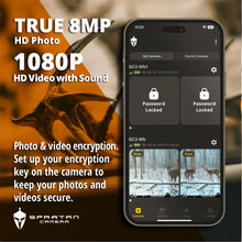 Load image into Gallery viewer, Spartan Camera GoCam2 Cellular-2 Pack, APP Control Trail Camera, 4G LTE, 1080P Video, FHD Photos, No Glow, Night Vision, Motion Activated, IP65 Water Resistant (Spartan Areus, Verizon)

