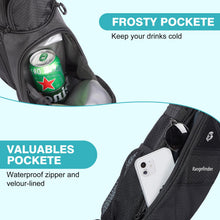 Load image into Gallery viewer, GREEN ACTION Lightweight Golf Stand Bag for Men Small Golf Clubs Bag with Strap &amp; Stand Pitch and Putt Golf Club Bags Holds 5-6 Clubs Easy to Carry for Driving Range, Par 3, Standard Courses
