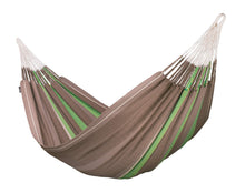Load image into Gallery viewer, LA SIESTA Flora Classic Cotton Hammock &amp; CasaMount, Extra Large 2 Person Hammock - King, Chocolate
