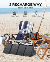 Load image into Gallery viewer, Portable Solar Generator, 300W Portable Power Station with 40W Solar Panel

