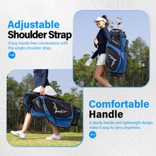 Load image into Gallery viewer, uniHimal Lightweight Golf Cart Bag with 14-Way Full-Length Divider Top
