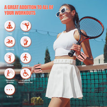 Load image into Gallery viewer, BECOJADDE Ankle Weights Set of 2 (2 lb Each) Adjustable Wrist Weights -Pewter Peach

