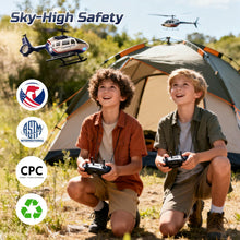 Load image into Gallery viewer, DEERC RC Helicopter,Rescue Remote Control Helicopter for Kids &amp; Adults,Toys Helicopter with Altitude Hold, One Key take Off/Landing, LED Light, Low Battery Reminder, Gift for Boys Ages 8-12
