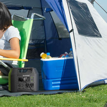 Load image into Gallery viewer, EnginStar Solar Generator, 300W Portable Power Station, 296Wh Lithium Battery Backup w/Two 110V Pure Sine Wave AC Outlet for Camping Road Trip RV, 80000mAh Sufficient Power Supply for Blackout
