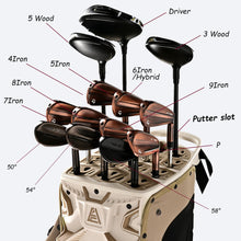 Load image into Gallery viewer, ASK ECHO Soundless 14-Way Golf Stand Bag for Men &amp; Women
