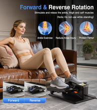 Load image into Gallery viewer, Portable Under Desk Elliptical Machine with Wireless Remote
