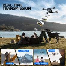 Load image into Gallery viewer, Drone with Camera 1080P HD FPV Foldable Mini Drone for Beginners Kids Adults, Drone with One Key Take Off/Landing, Gesture Selfie
