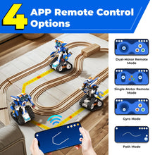 Load image into Gallery viewer, Robot X 12-in-1 Programmable APP RC Robot and Robot J 6-in-1 Programmable STEM Learning Toy
