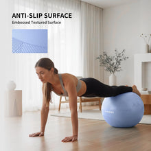 Load image into Gallery viewer, FITMIND Extra Thick Yoga Ball with Training Instruction, Anti-Burst Slip Resistant Exercise Ball
