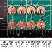 Load image into Gallery viewer, Dr.Fish 100pk Removable Split Shot Sinkers Clip On Line Weights 1/4oz
