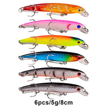 Load image into Gallery viewer, BAIKALBASS Fishing Lures Tackle Kits Hard Baits Minnow Pencil VIB Crankbaits Topwater Floating Lures Assorted Fishing Tackle Sets (006-43pcs)

