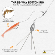 Load image into Gallery viewer, THKFISH 5 Pcs Sputnik Sinker Long Tail Surf Fishing Spider Weight, Heavy-Duty Lead Weights Saltwater Surf Casting Sinkers, Catfishing, and Beach Adventures in Ocean Sea Sand (6OZ-5pcs)
