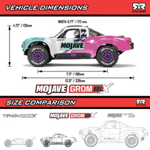 Load image into Gallery viewer, RC Truck Mojave GROM 4X4 223S BLX BRUSHLESS Small Scale Desert Truck RTR with ARA2304ST1

