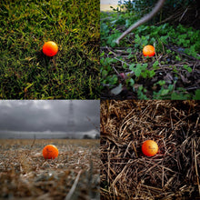 Load image into Gallery viewer, Trust Golf Ball | Aurora Bright Orange | Soft | Distance | Straight Flight | Easy to Spot | Crystal Urethane Covered | 3-Piece | Bright Orange | 48 Balls
