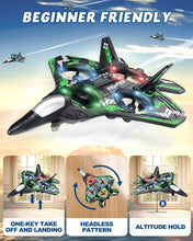 Load image into Gallery viewer, Remote Control Jet, Aircrafts for Boys and Girls, Jet Helicopter Drones with LED Lights
