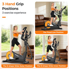 Load image into Gallery viewer, pooboo Elliptical Machine - 16IN-Stride Orange
