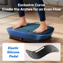 Load image into Gallery viewer, MERACH Vibration Plate Exercise Machine, Curved Vibration Plate for Lymphatic Drainage Weight Loss, Vibrating Plate with Real-Time Calorie Tracking on LED Display, Workout Equipment for Home Women Men
