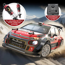 Load image into Gallery viewer, 1/14 Citroen C3 Fast RC Cars for Adults, Max 40mph Brushless RC Drift Car with Gyro, 4WD RTR High Speed RC Rally Car, Adult
