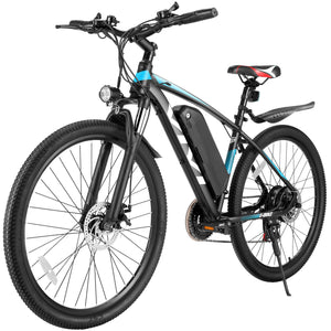 Electric Bike, 27.5" Electric Bike for Adults, Peak 750W Ebike 22MPH Electric Mountain Bike with 48V 499.2WH Battery