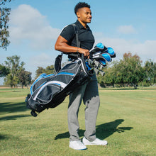 Load image into Gallery viewer, Precise S7 - Men's Golf Club Set - Blue, Tall Size +1" for 6'1" and Above!

