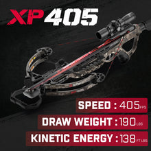 Load image into Gallery viewer, Barnett Explorer XP405 Veil Stoke - Premium Crossbow for Hunting, Fast 405FPS, Lightweight Compact Crossbow, Triggertech Trigger, Adjustable Buttstock, Side Mount Quiver, Illuminated Scope
