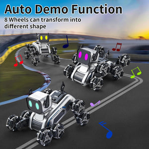 8WD Gesture Sensing Stunt Robot Dog RC Car Toys for Ages 8-13 Boys| Robot Toys, Outdoor & Indoor
