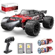 Load image into Gallery viewer, 1:16 Scale All Terrain RC Car, 4x4 High Speed 40 KPH RC Truck, 2.4Ghz Remote Control Truck with 2 Batteries
