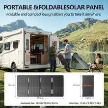 Load image into Gallery viewer, HOWEASY Portable Power Station 300W,222Wh Solar Generator

