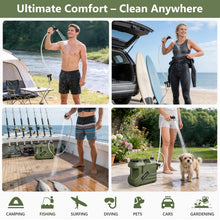 Load image into Gallery viewer, SPACEREST Portable Camping Shower with 5-Gallon Water Jug, 2 Batteries
