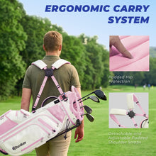 Load image into Gallery viewer, 14 Way Golf Stand Bag with 12 Pockets n Full-Length Dividers
