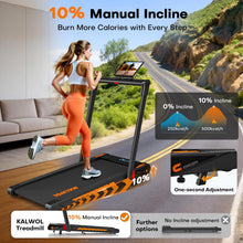 Load image into Gallery viewer, Treadmill with Speaker - Black Orange
