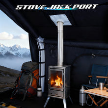 Load image into Gallery viewer, Inflatable Tent with Skylight &amp; Awning,Blow Up Tents for Camping,Hot Tent
