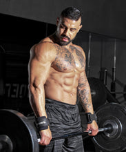 Load image into Gallery viewer, DMoose Fitness Weight Lifting Hooks (Pair) for Deadlifts (All Blue)
