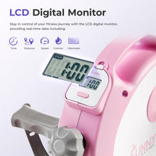 Load image into Gallery viewer, Sunny Health &amp; Fitness (Pink) Under Desk Smart Mini Pedal Exerciser - Pink

