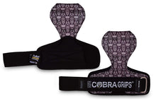 Load image into Gallery viewer, Cobra Grips Weight Lifting Gloves with Adjustable Neoprene Padded Wrist Wraps -  (PRO Skull)
