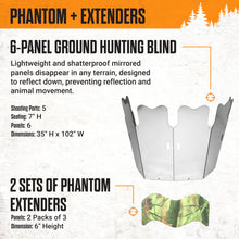 Load image into Gallery viewer, GhostBlind Phantom Extender Bundle, Hunting Blinds and Hunting Accessories, Extenders Included
