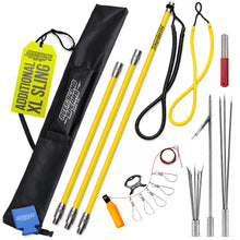 Load image into Gallery viewer, Reef Sling Spears Hawaiian Sling Pole Spear 6ft Yellow Fishing Spear Set
