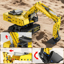 Load image into Gallery viewer, RC Excavator Technique Building Sets for Boys,15061 RC Construction Vehicles Toy with APP Remote Control Building Blocks, STEM
