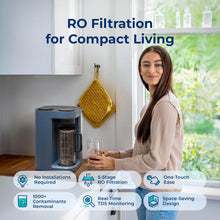 Load image into Gallery viewer, Bluevua RO100ROPOT-Lite Countertop Reverse Osmosis Water Filter
