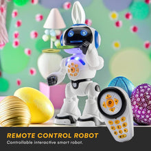 Load image into Gallery viewer, Programmable LED RC Robot Toys - Interactive 12-inch Tall Dancing and Talking Robot for Kids
